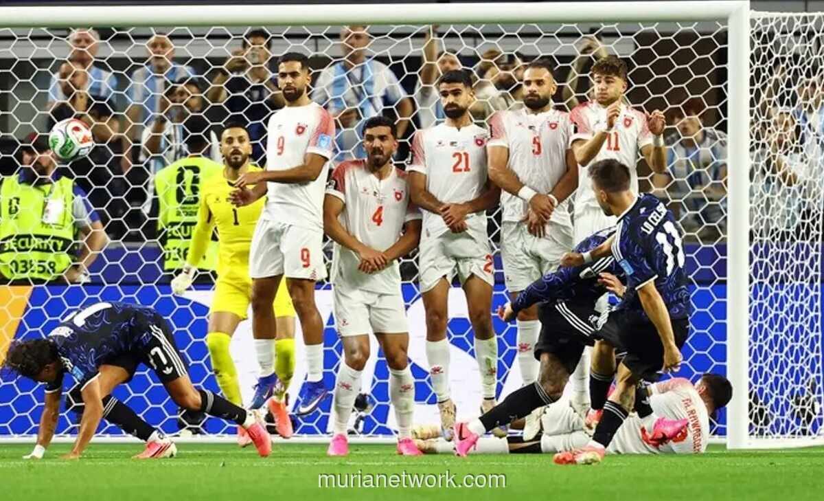 Debut Manis Lo Celso di Piala Dunia 2026, Gol Tendangan Bebas Bawa Argentina Kalahkan Yordania