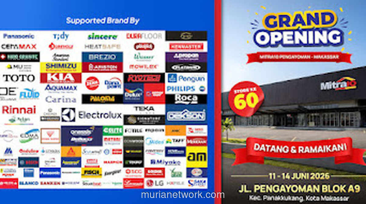Mitra10 Buka Gerai ke-60 di Makassar, Hadirkan Konsep Belanja Satu Atap untuk Kebutuhan Rumah