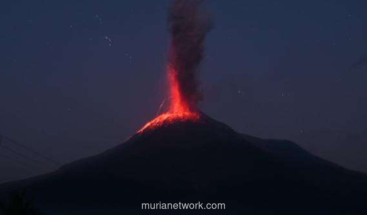 Gunung Lewotobi Laki-Laki Erupsi, Kolom Abu Capai 1.500 Meter dan Hujan Abu Landa Sejumlah Wilayah