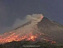 Gunung Merapi Erupsi, Luncurkan Awan Panas Sejauh 2 Kilometer