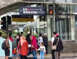Halte Transjakarta Bundaran HI Ditutup Sementara Saat Puncak HUT Jakarta ke-499