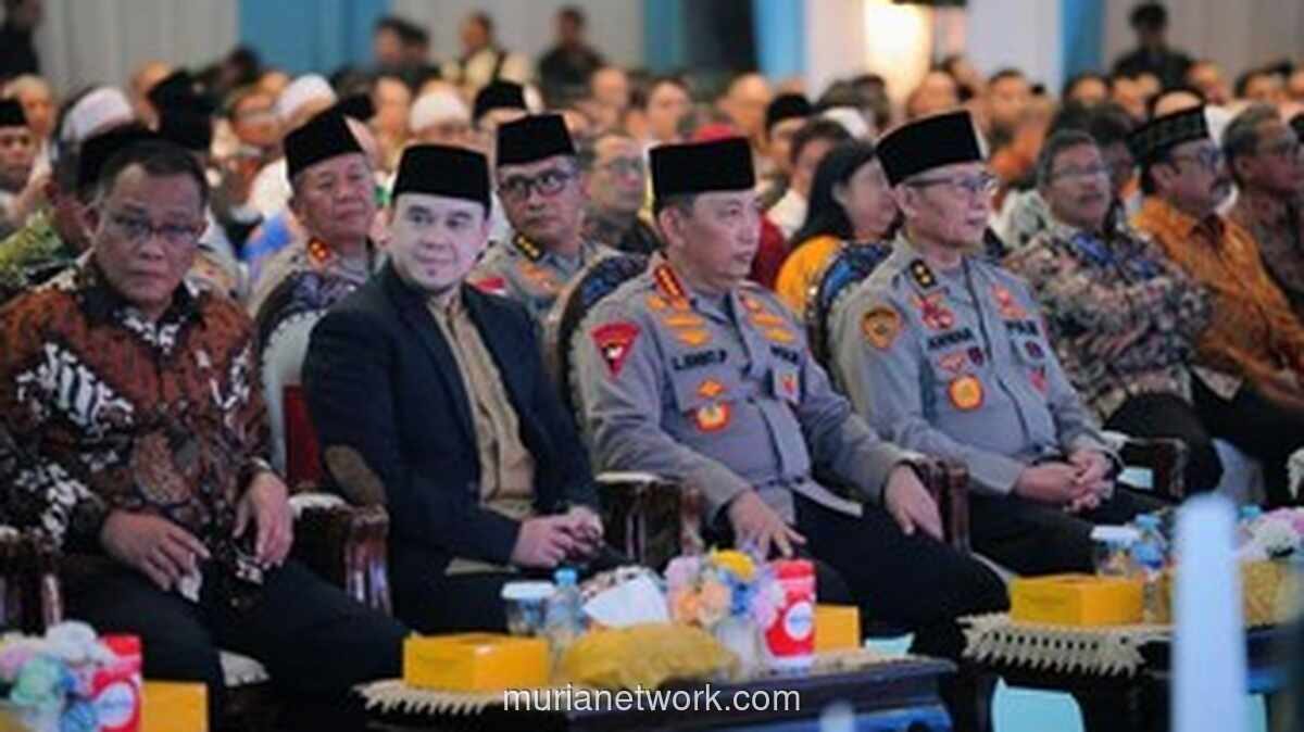 Doa Bersama Lintas Agama Sambut Hari Bhayangkara ke-80, Kapolri Serahkan Santunan Anak Yatim