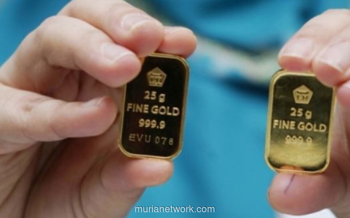 Harga Emas Antam Stagnan di Rp2,774 Juta per Gram, Buyback Tak Bergerak