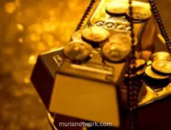 Harga Emas Dunia Melemah Meski Dolar AS Terkoreksi