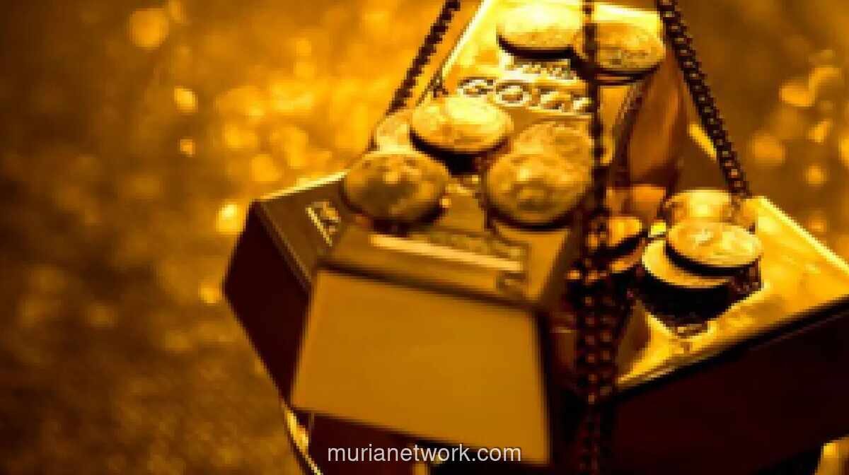 Harga Emas Dunia Melemah Meski Dolar AS Terkoreksi