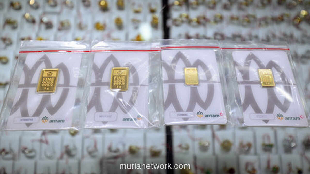 Harga Emas Antam dan Galeri24 Terkoreksi Sepanjang Pekan, Buyback Anjlok Hingga Rp23.000 per Gram