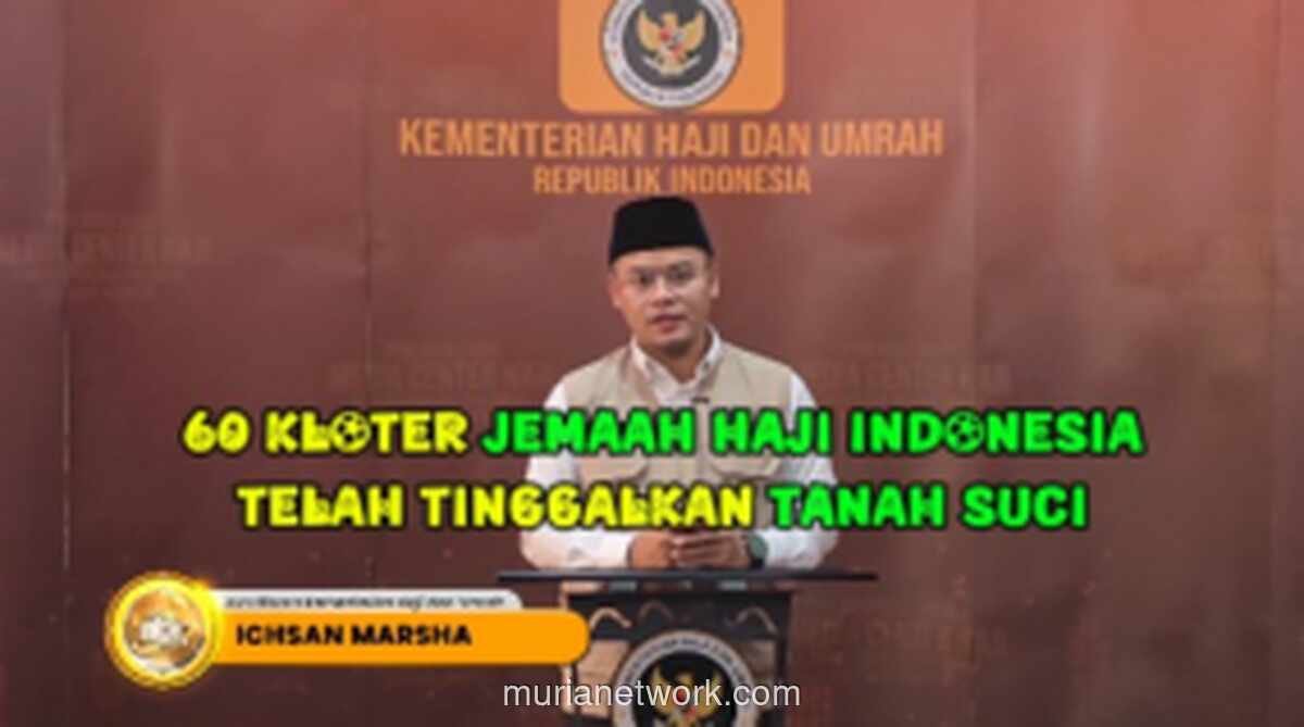 60 Kloter Jemaah Haji Indonesia Pulang ke Tanah Air, Kemenhaj Ingatkan Dokumen dan Aturan Bagasi