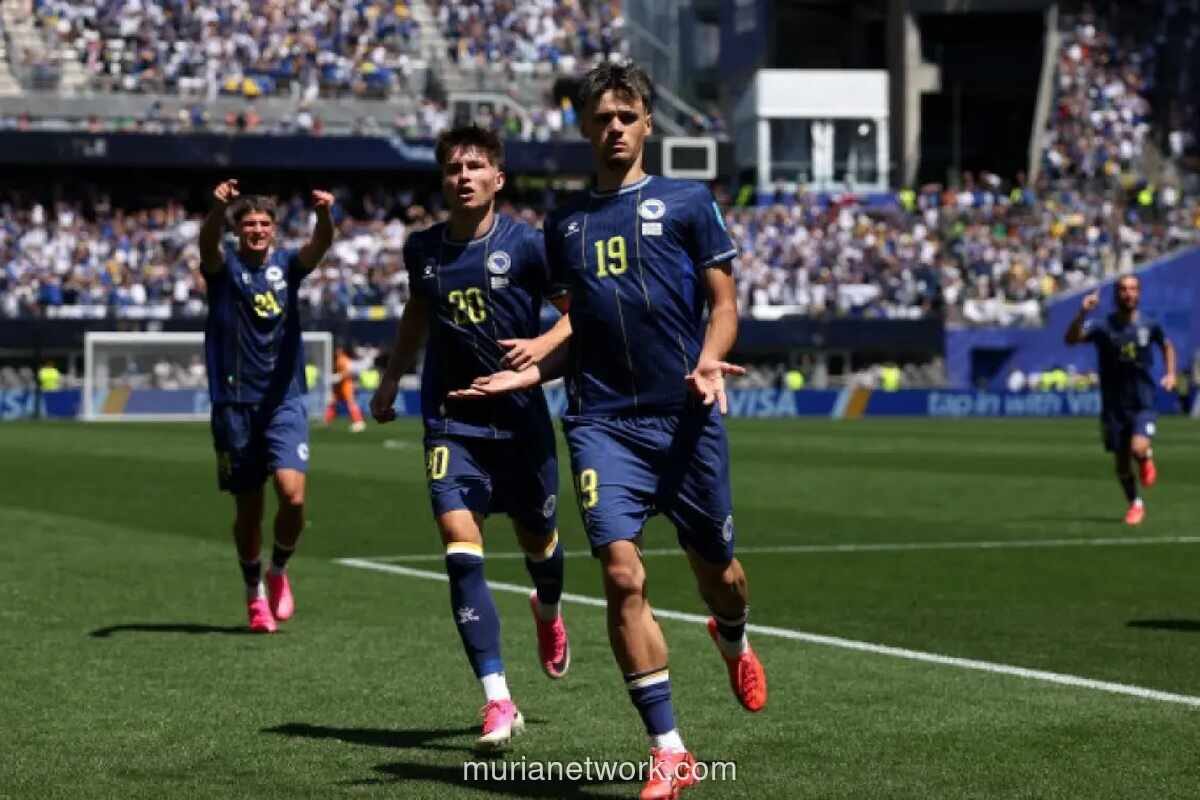 Bosnia Unggul 2-1 atas Qatar di Babak Pertama, Jaga Asa Lolos ke Fase Gugur Piala Dunia 2026