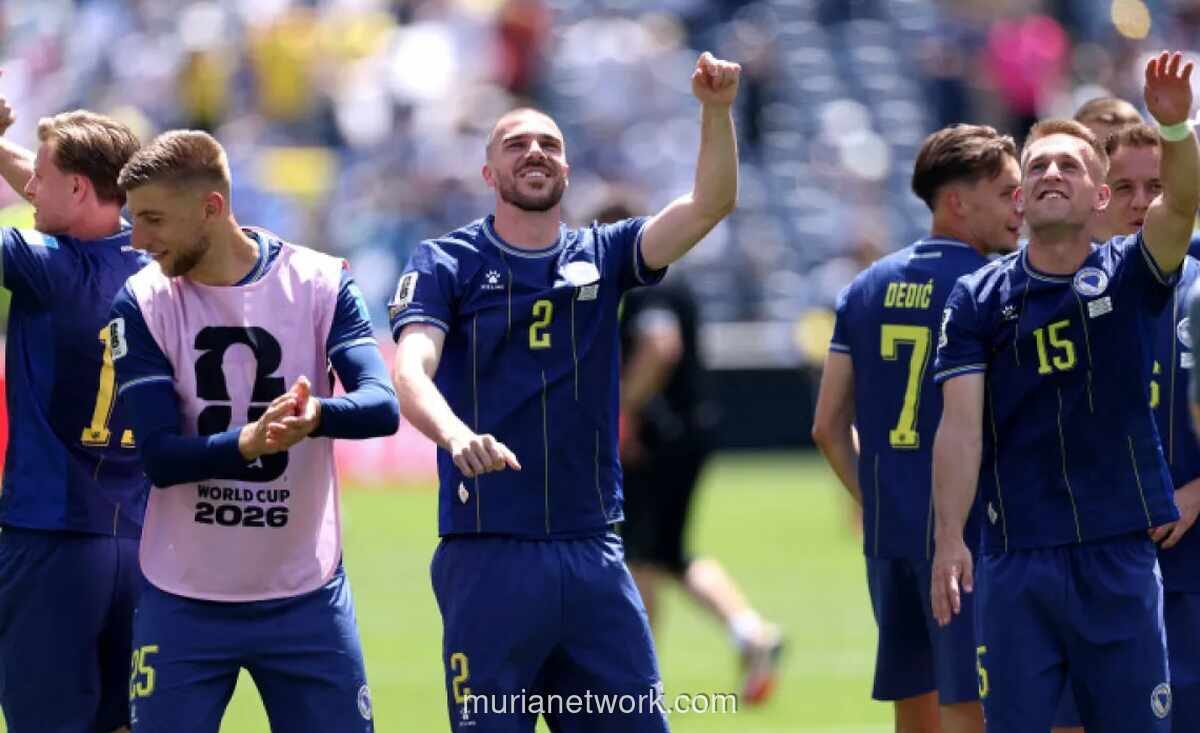 Bosnia Kalahkan Qatar 3-1, Harapan Lolos ke 32 Besar Piala Dunia 2026 Masih Hidup