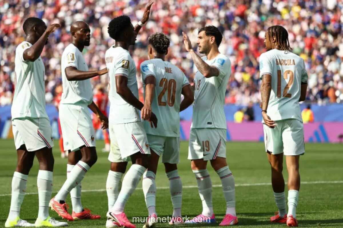 Prancis Hajar Norwegia 4-1, Pastikan Puncak Klasemen Grup I Piala Dunia 2026