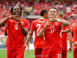 Swiss Kunci Puncak Grup B Usai Taklukkan Tuan Rumah Kanada 2-1