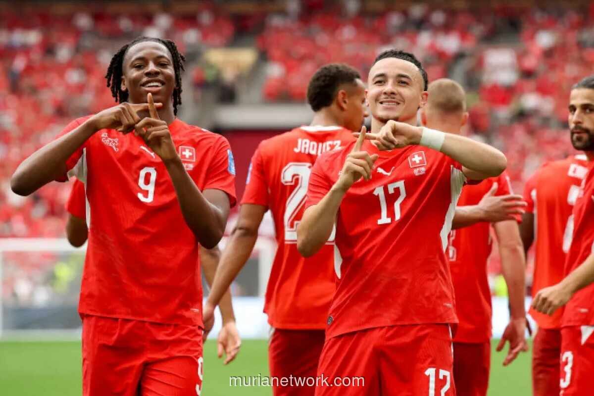 Swiss Kunci Puncak Grup B Usai Taklukkan Tuan Rumah Kanada 2-1