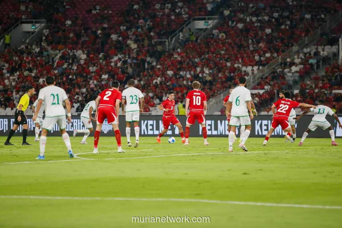 Timnas Indonesia Unggul 3-0 atas Oman di Babak Kedua FIFA Matchday