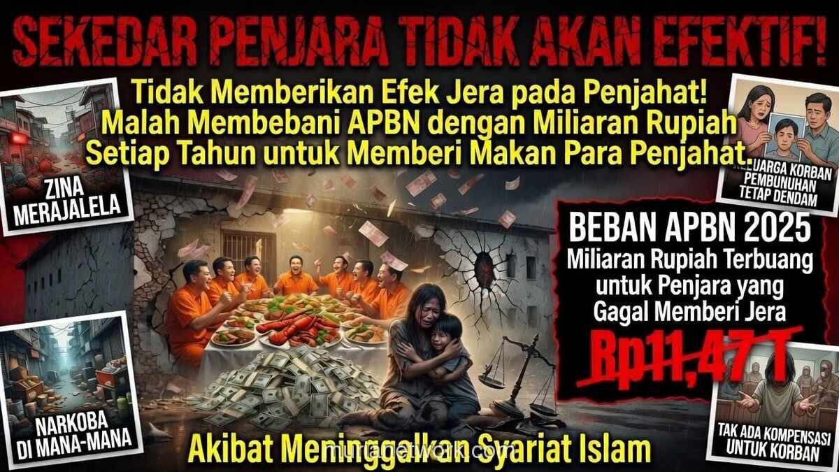 Kemenkumham Minta Tambahan Anggaran Rp1,6 Triliun untuk Bangun Penjara Baru