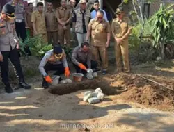Polres OKU Selatan Bedah 11 Rumah Korban Bencana Alam