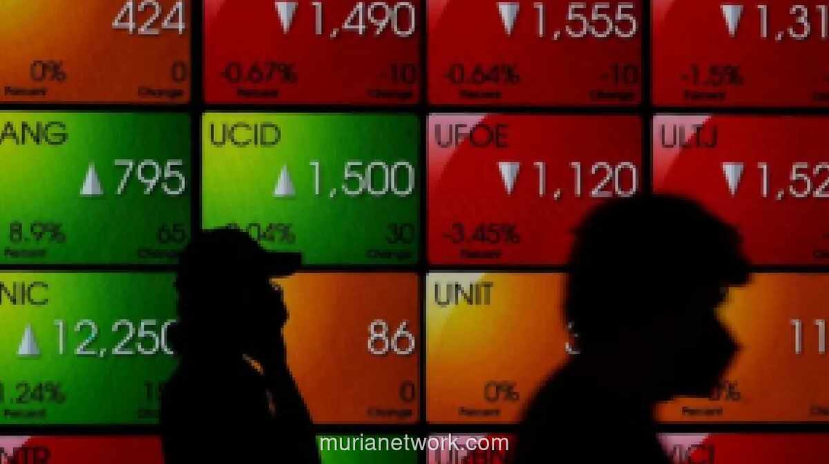 IHSG Dibuka Melemah 0,99 Persen ke Level 6.159, Ikuti Tekanan Bursa Global