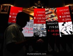 IHSG Dibuka Melemah Tipis ke Level 5.744, Mayoritas Sektor Tertekan