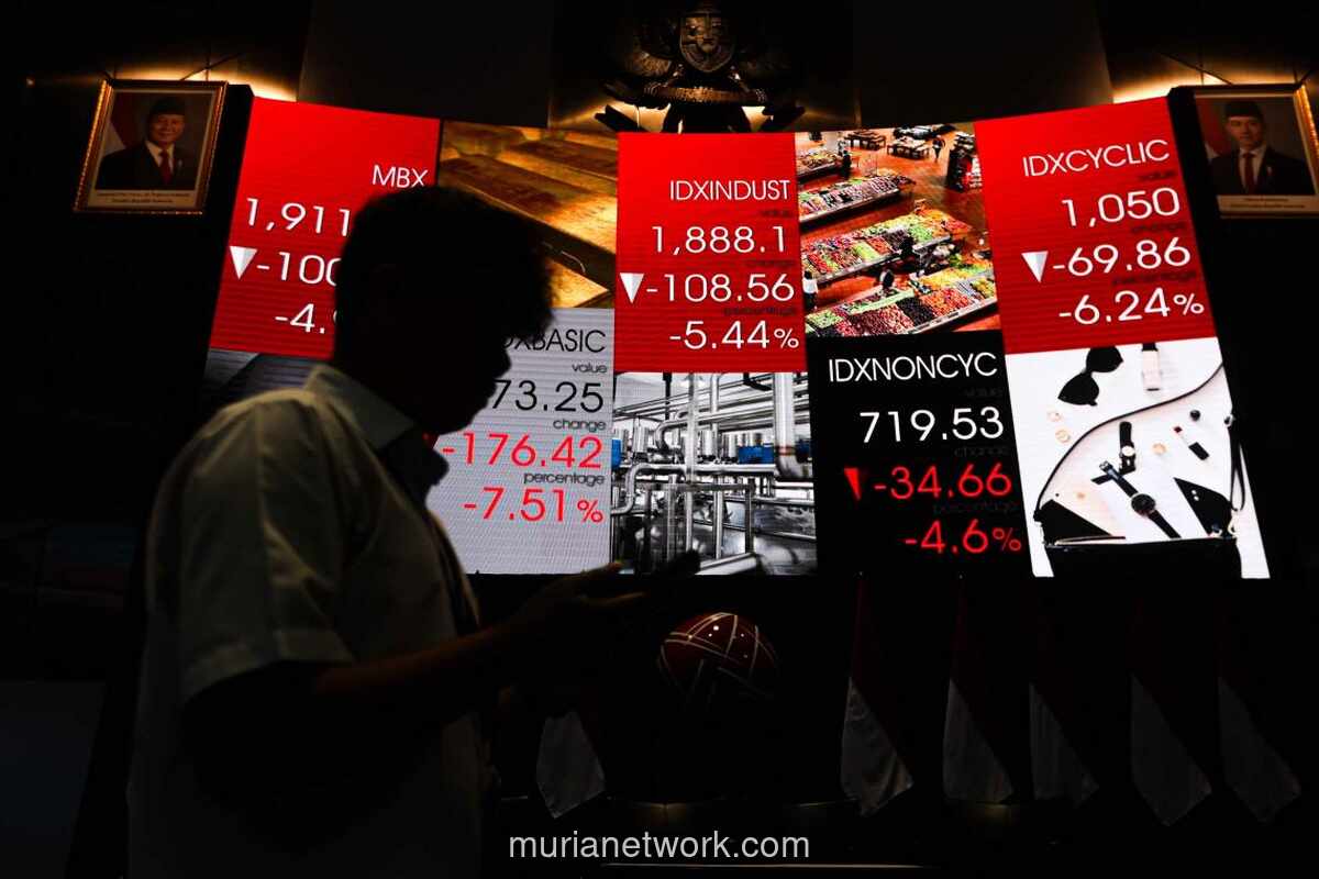 IHSG Dibuka Melemah Tipis ke Level 5.744, Mayoritas Sektor Tertekan