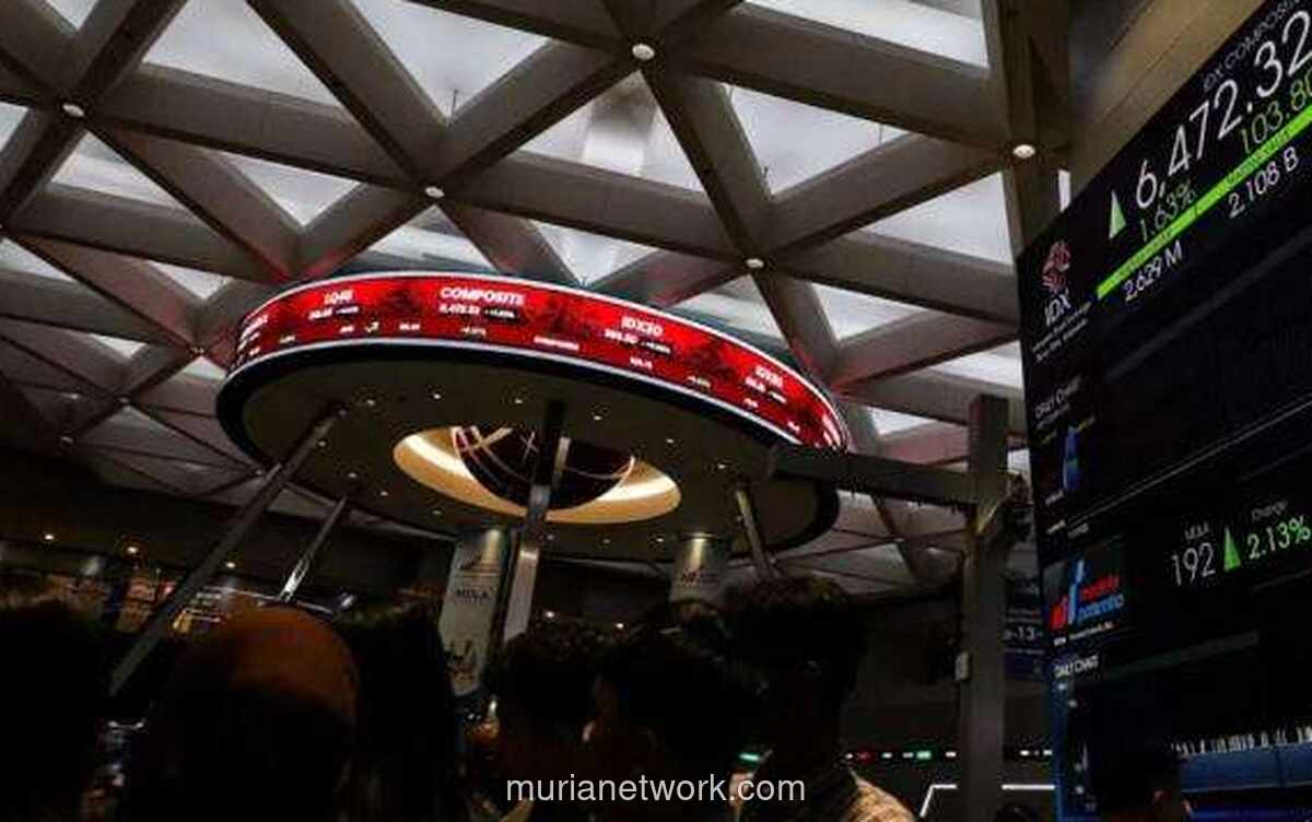 IHSG Menguat 2,82 Persen dalam Sepekan, Kapitalisasi Pasar BEI Tembus Rp10.788 Triliun