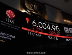 IHSG Balik ke Zona Merah, Terkoreksi 1,62% ke Level 6.002