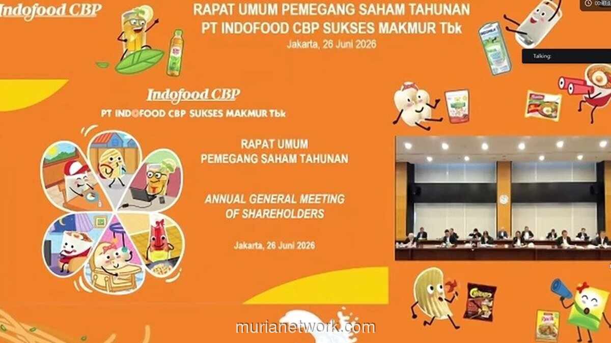 Indofood CBP Bagikan Dividen Rp265 per Saham, Naik 6 Persen dari Tahun Sebelumnya
