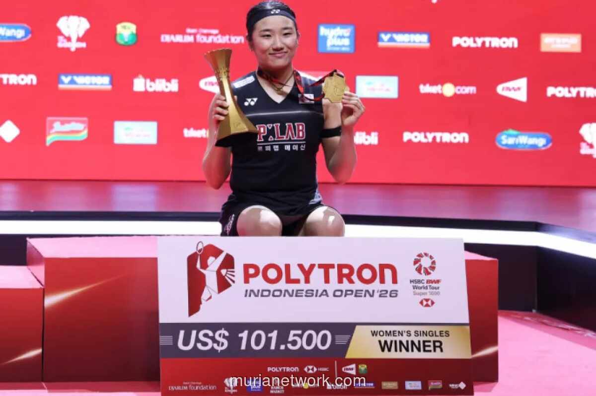 An Se Young Juarai Indonesia Open 2026, Taklukkan Akane Yamaguchi di Final