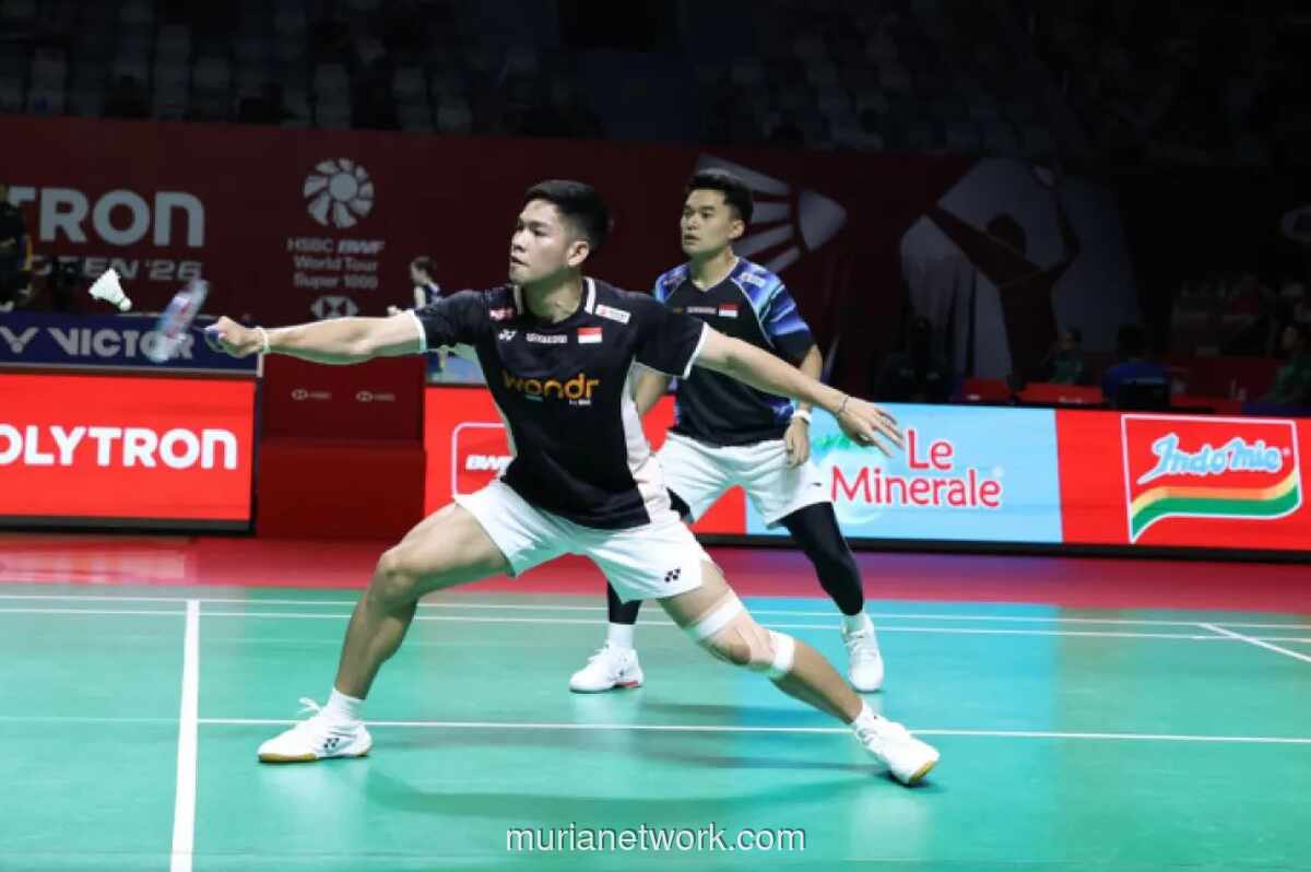 Leo/Daniel Tersingkir di Babak Awal Indonesia Open 2026 Usai Kehilangan Keunggulan 12-4