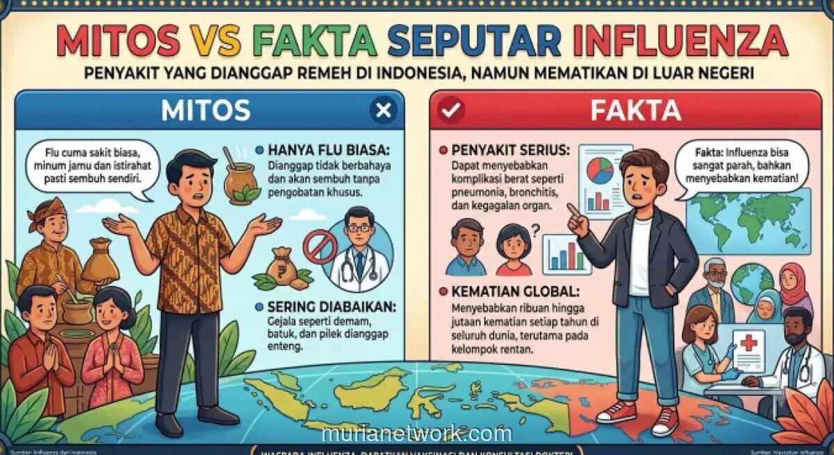 Praktisi Kesehatan: Flu Bukan Penyakit Ringan, Masyarakat Diminta Tak Lagi Meremehkan