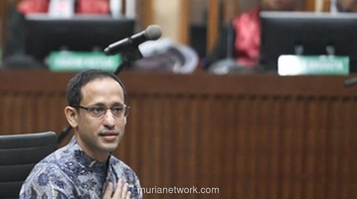 Nadiem Makarim Divonis 10 Tahun Penjara dan Wajib Bayar Uang Pengganti Rp 809 Miliar