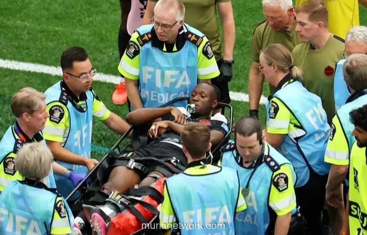 Gelandang Kanada Ismael Kone Alami Patah Kaki Usai Tekel Keras saat Timnya Hajar Qatar 6-0