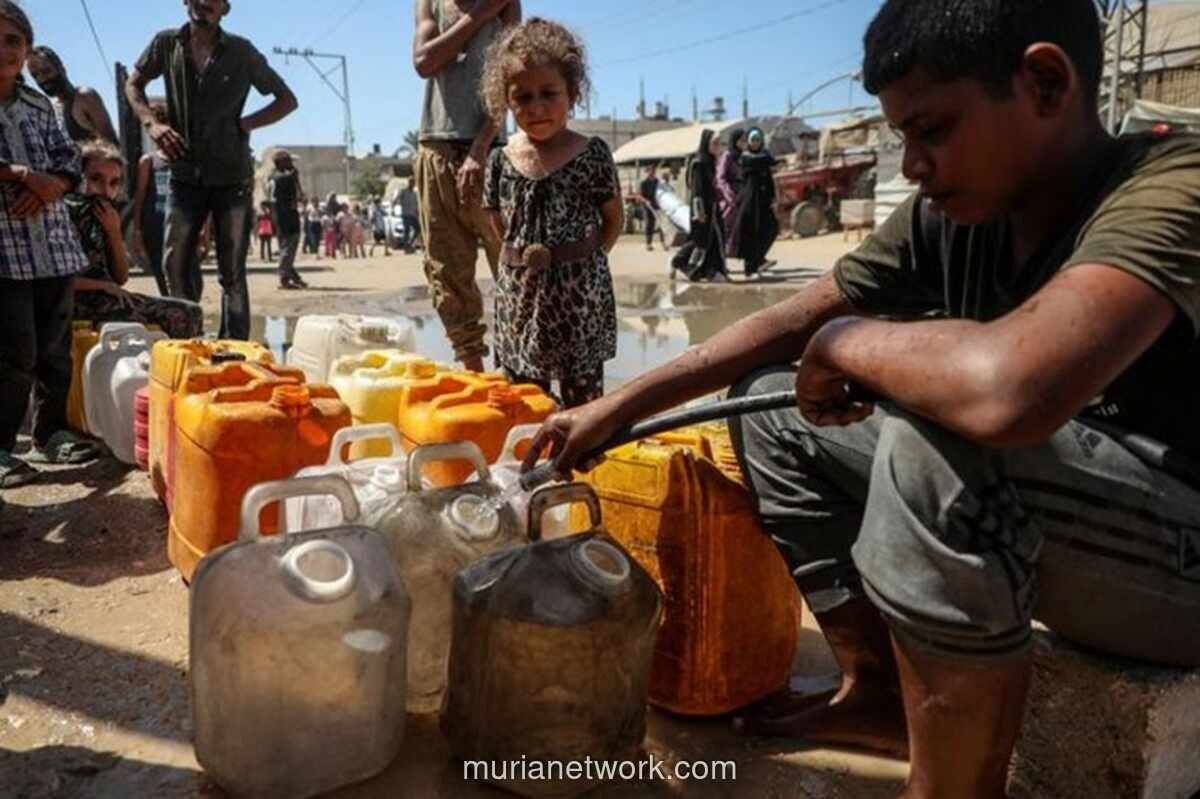 Krisis Air di Gaza Makin Parah, Warga Hanya Dapat 3-6 Liter per Hari