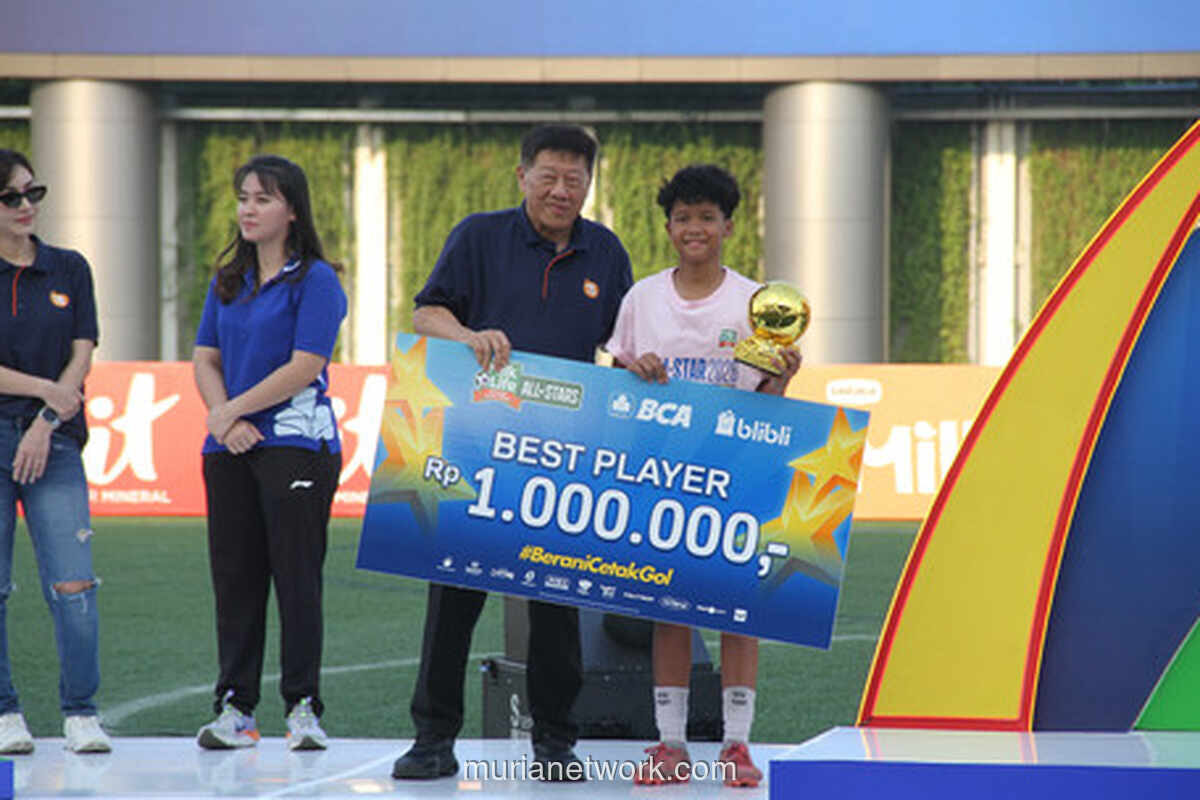 Tak Cetak Gol, Sabrina Dwi Ristiyana Tetap Jadi Pemain Terbaik MilkLife Soccer Challenge