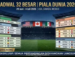 Fase Gugur Piala Dunia 2026 Dimulai, 32 Negara Siap Bertarung