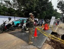 Perbaikan Jalan Amblas Lenteng Agung Capai 70 Persen, Ditargetkan Normal Awal Pekan Depan