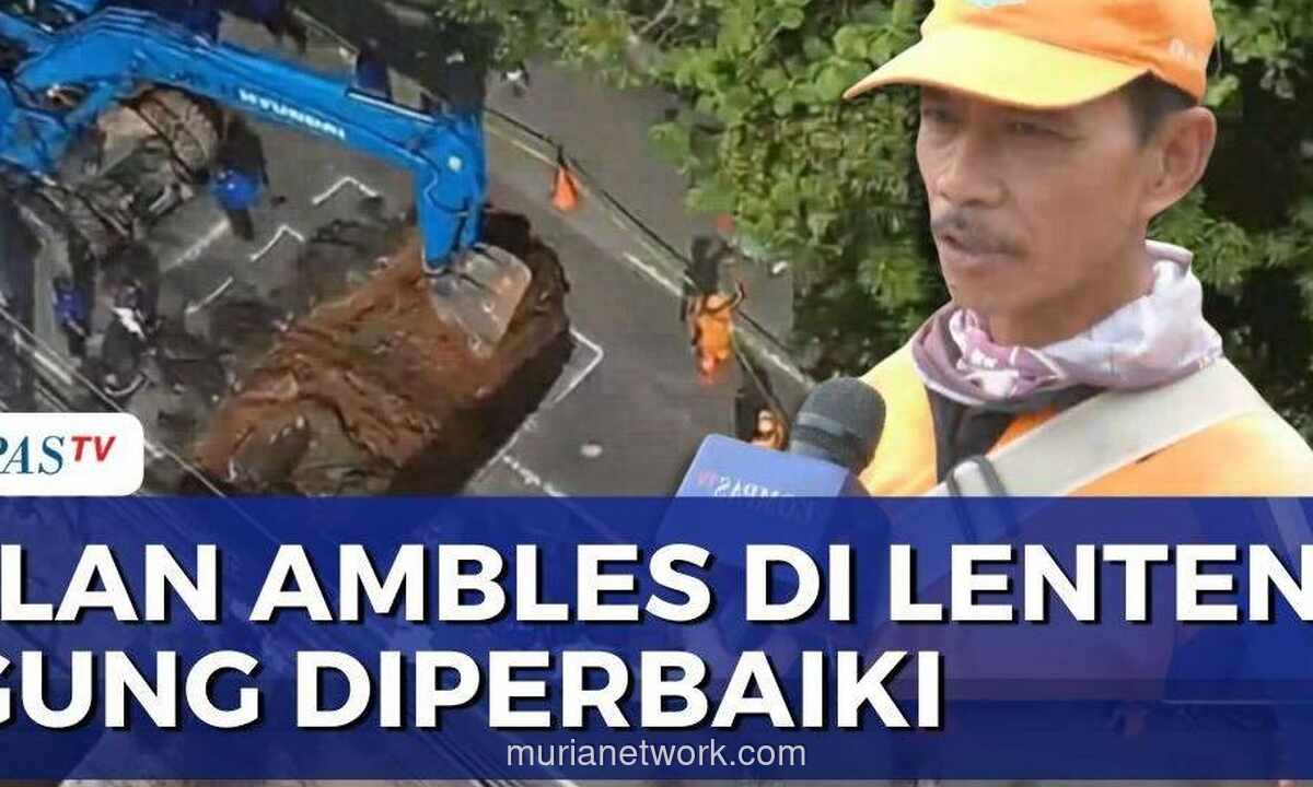 Jalan Lenteng Agung Kembali Normal Usai Empat Hari Diperbaiki, Proses Perapihan Masih Berlanjut