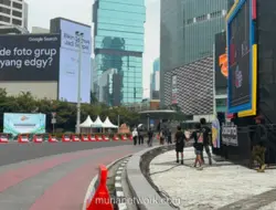 Jalan MH Thamrin-Sudirman Ditutup untuk Puncak HUT ke-499 Jakarta