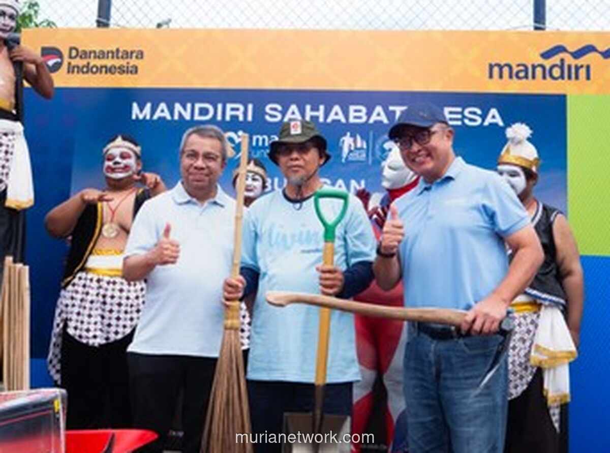 Bank Mandiri Luncurkan Program Mandiri Sahabat Desa, Perbaiki Jalan dan Salurkan Sembako di 28 Desa Sepanjang Rute MJM 2026