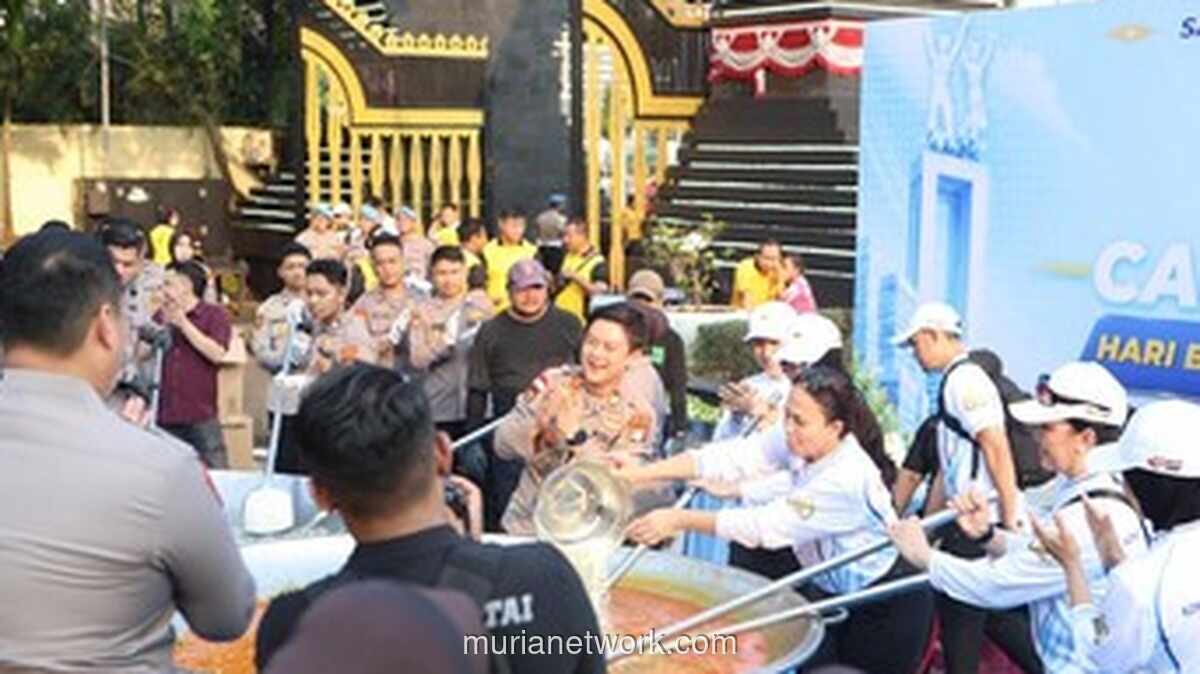 Dapur Jaga Jakarta Sajikan 3.000 Porsi Tongseng Daging Sapi di CFD Polda Metro