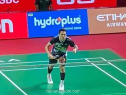 Jonatan Christie Kunci Tiket Semifinal Indonesia Open 2026 Usai Kalahkan Yushi Tanaka
