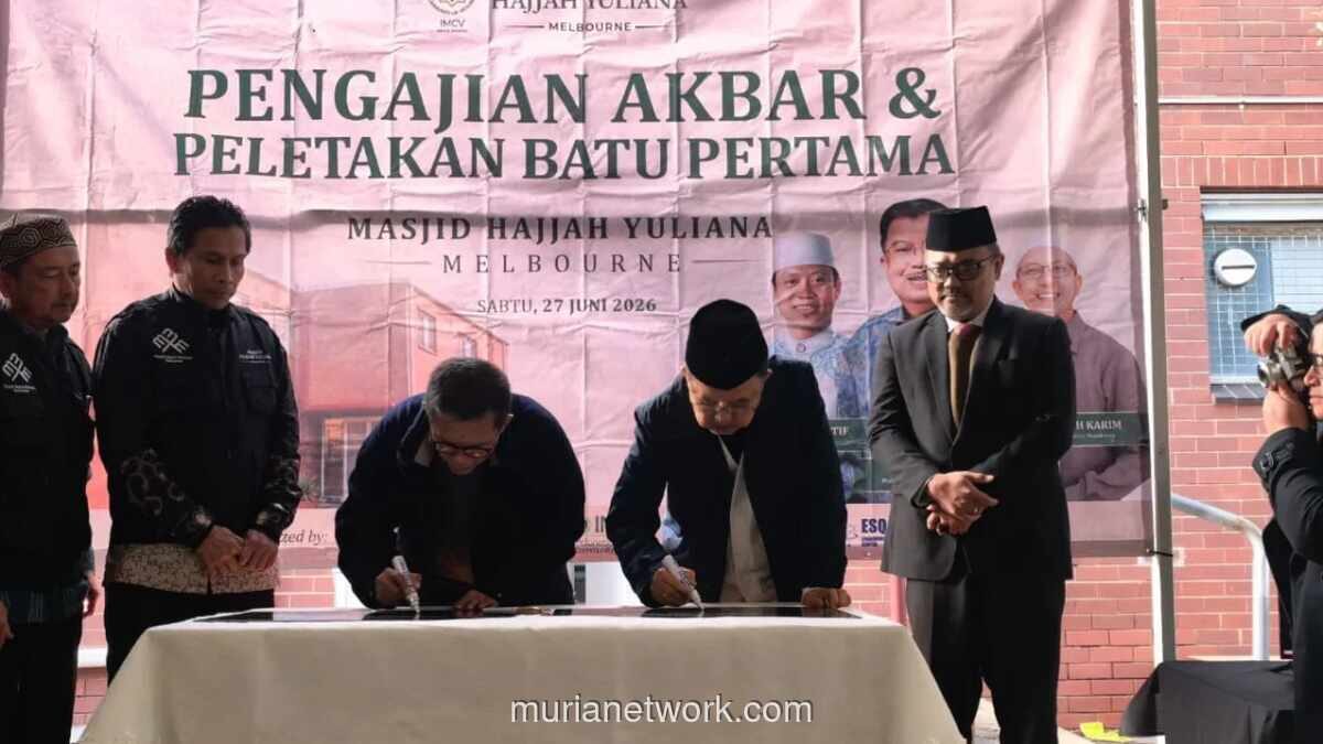 Jusuf Kalla Resmikan Pembangunan Masjid Hajjah Yuliana di Melbourne, Tekankan Fungsi Masjid sebagai Pusat Peradaban