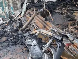 Rumah Pengusaha Pelaminan di Labuhanbatu Ludes Terbakar, Kerugian Capai Ratusan Juta
