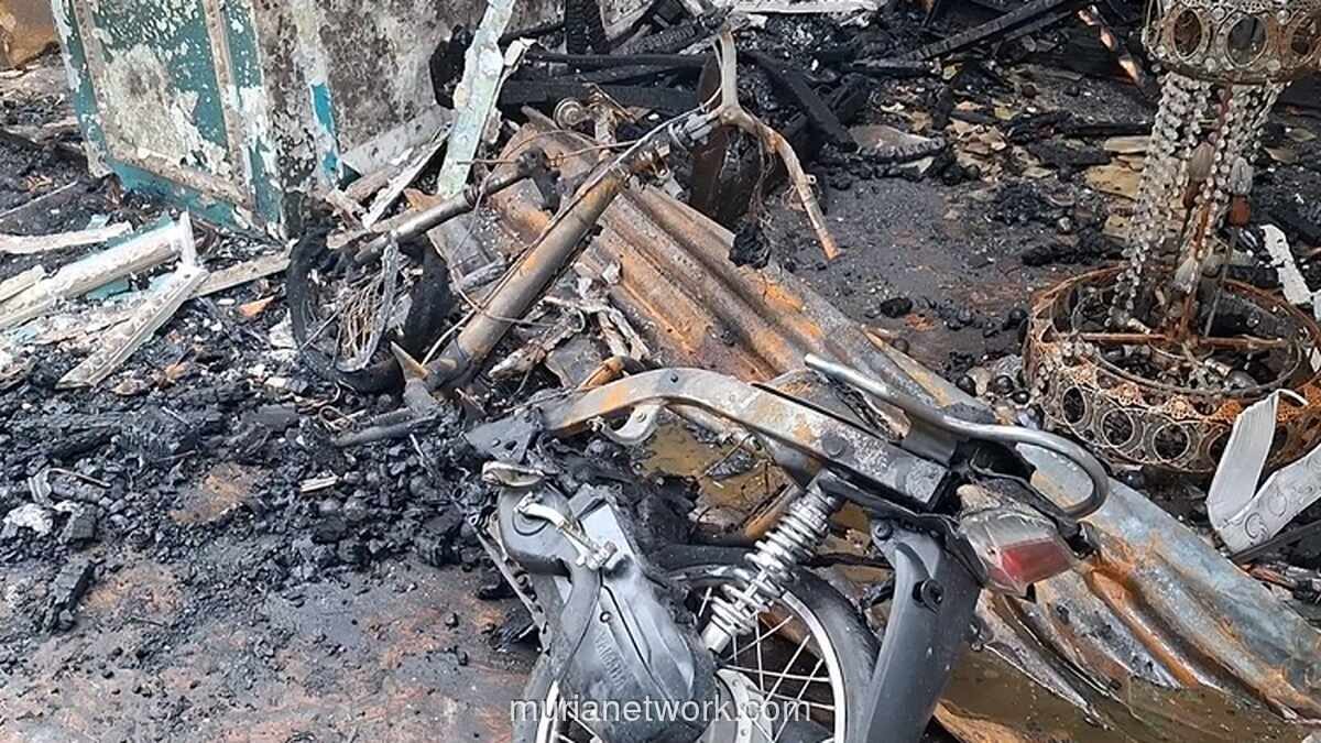 Rumah Pengusaha Pelaminan di Labuhanbatu Ludes Terbakar, Kerugian Capai Ratusan Juta