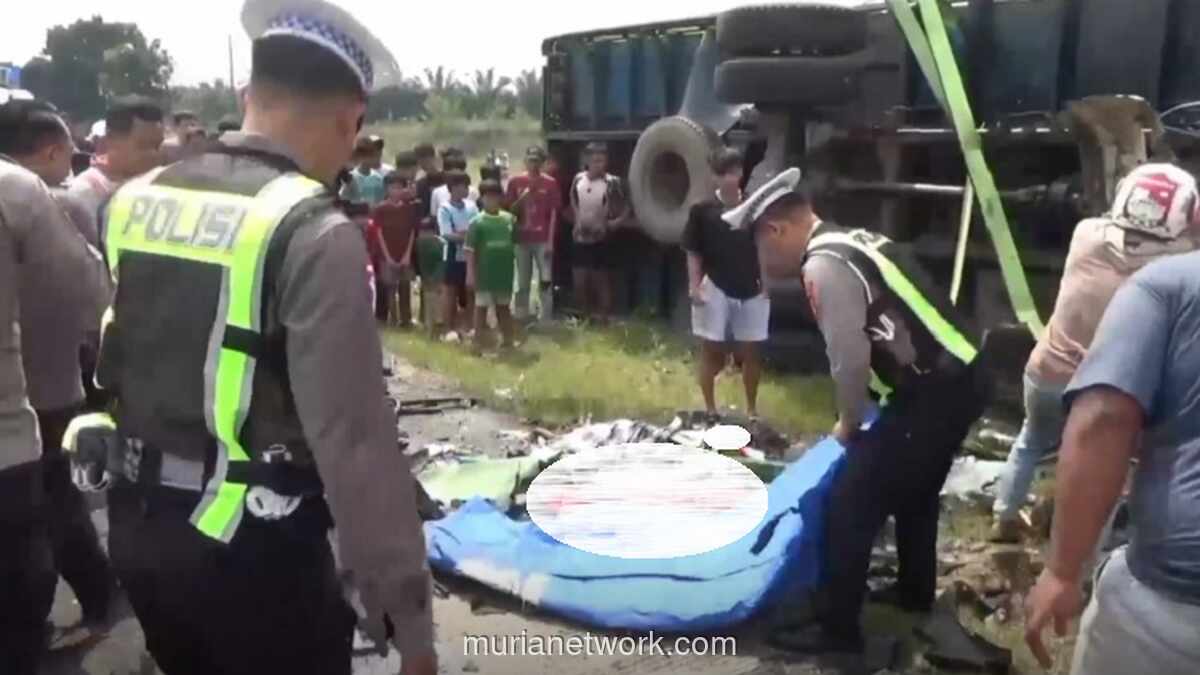 Kecelakaan Beruntun di Jalinsum Lampung Selatan Tewaskan Dua Sopir Truk, Diduga karena Rem Blong