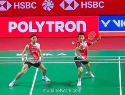 Raymond Indra dan Nikolaus Joaquin Tumbangkan Unggulan Kedua Malaysia, Melaju ke Perempat Final Indonesia Open 2026