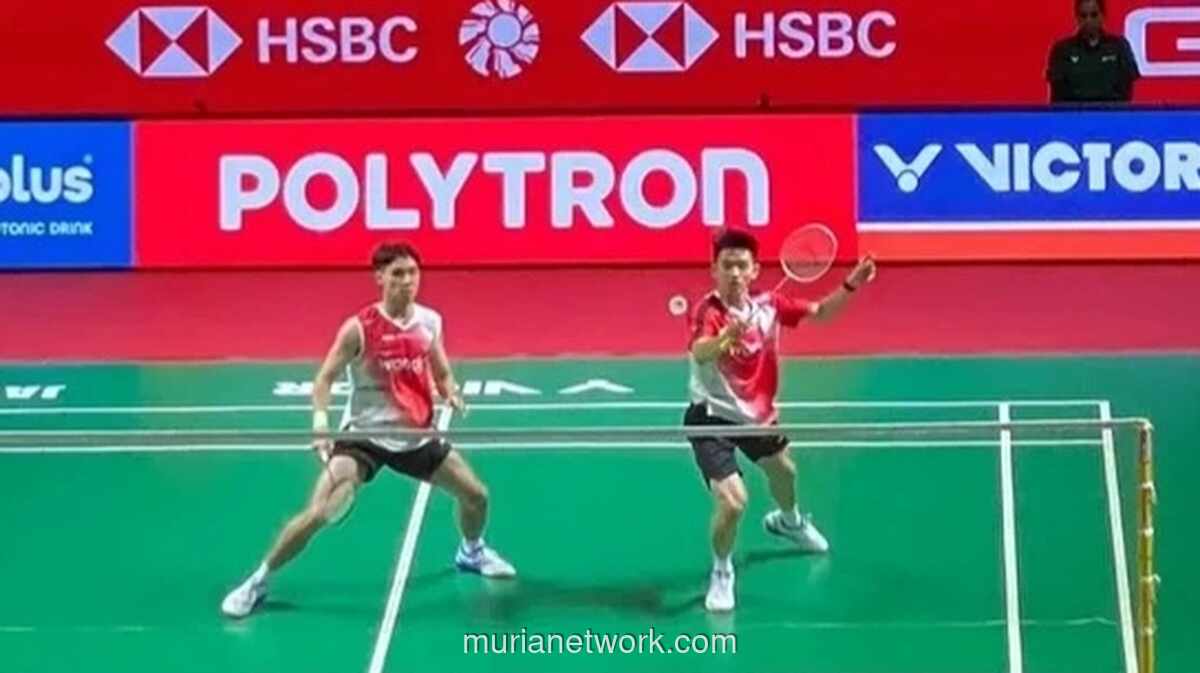 Raymond Indra dan Nikolaus Joaquin Tumbangkan Unggulan Kedua Malaysia, Melaju ke Perempat Final Indonesia Open 2026