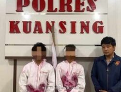 Dua Pemuda di Kuansing Viral Pakai Kostum Pocong Demi Konten TikTok, Polisi Beri Sanksi Tegas