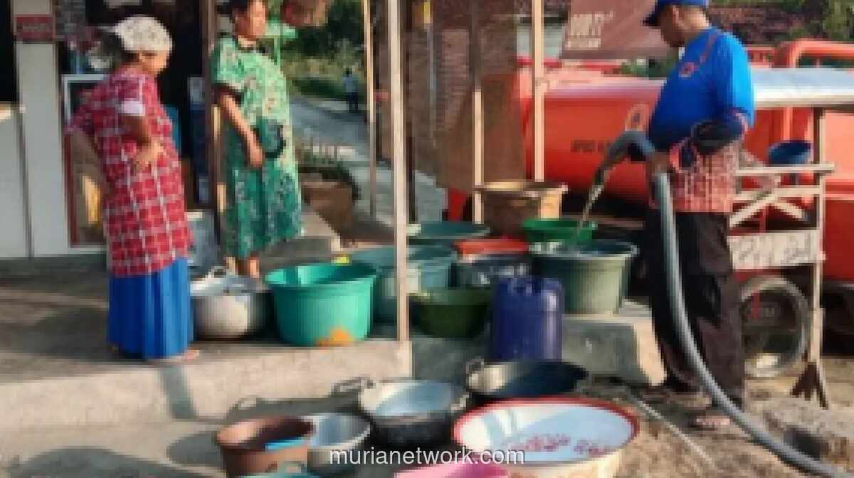 BNPB Salurkan Puluhan Ribu Liter Air Bersih ke Tiga Provinsi Terdampak Kekeringan