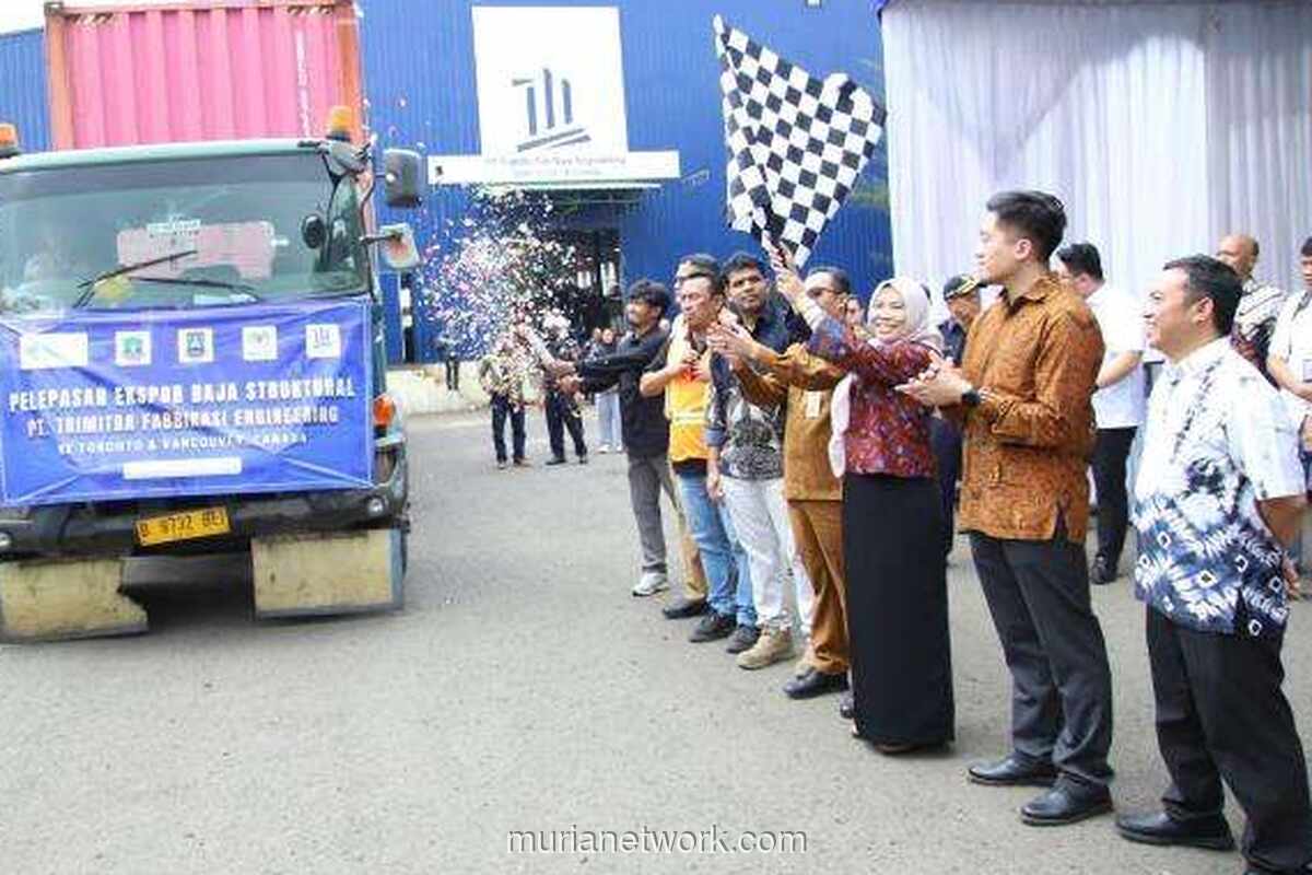 Kemendag Lepas Ekspor Fabrikasi Baja Struktural ke Kanada Senilai Rp3,85 Miliar