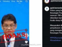 Kemenkeu Peringatkan Video Deepfake Menteri Keuangan soal Bantuan 700 Orang Tercepat