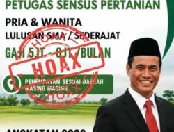 Kementan Bantah Rekrutmen Petugas Sensus Pertanian 2026, Peringatkan Masyarakat soal Modus Penipuan Baru